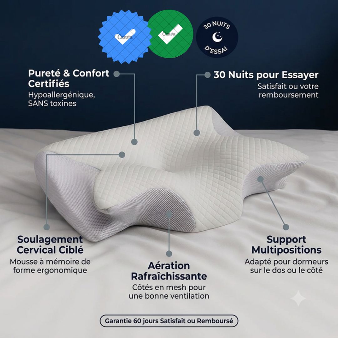 Oreiller Ergonomique